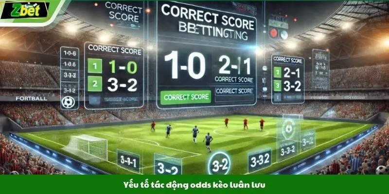 Yếu tố tác động odds kèo luân lưu